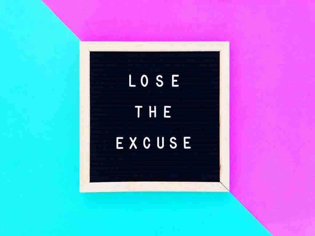 Excuses and Content Marketing
