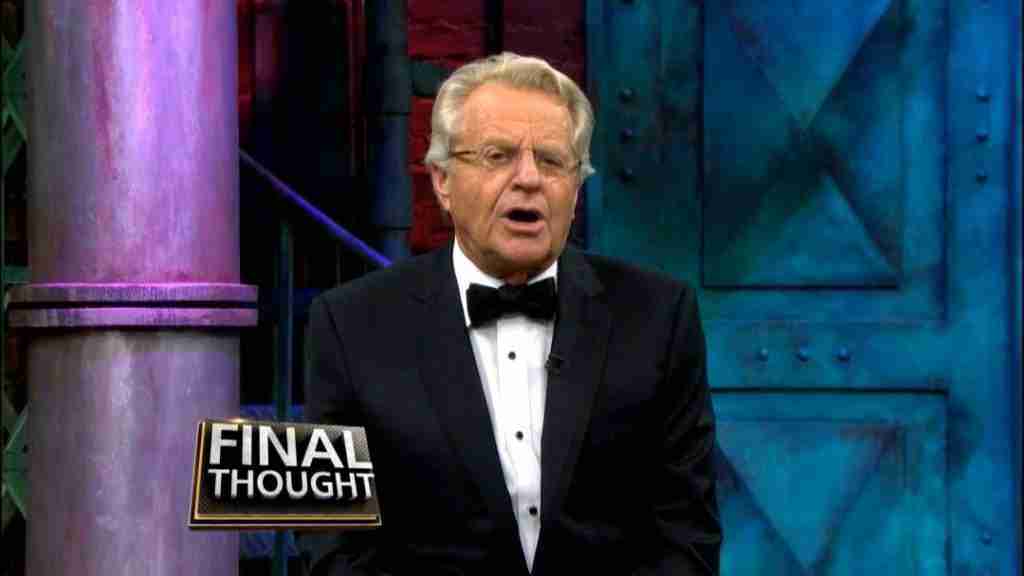 Picture of jerry Springer
