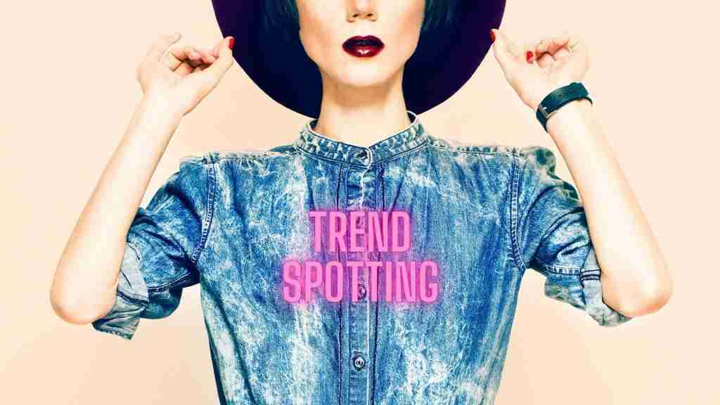 Picture of women in trendy denim top and hat