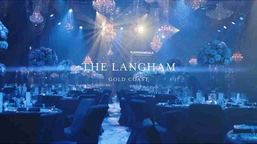 Still from the The Langham, Gala Opening film by Bleo