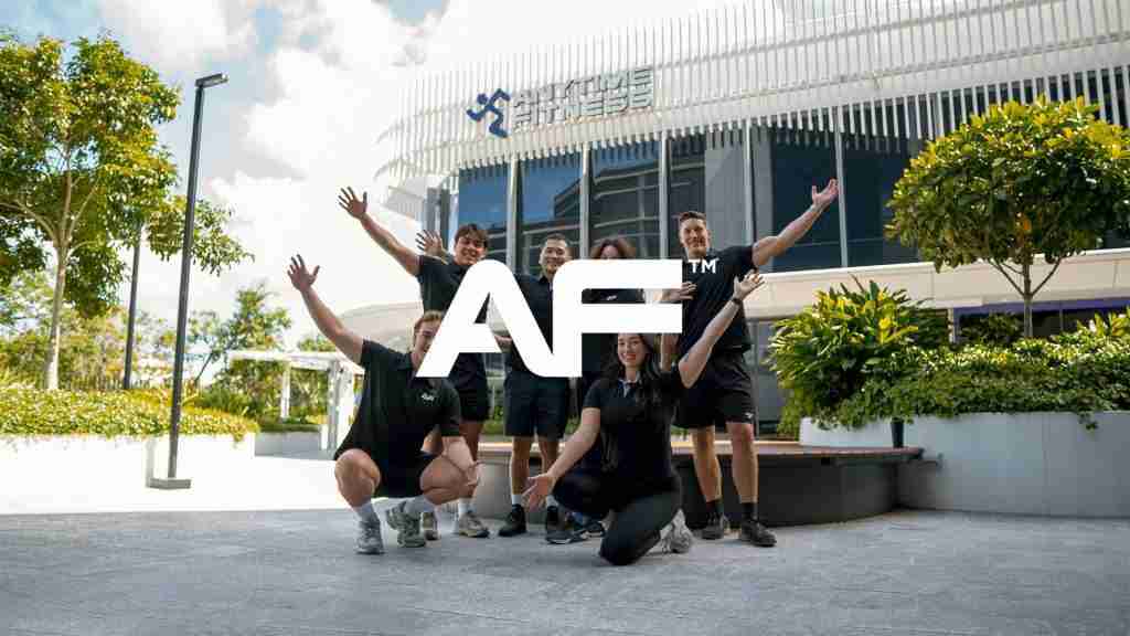 Still from the Anytime Fitness, Chermside film by Bleo