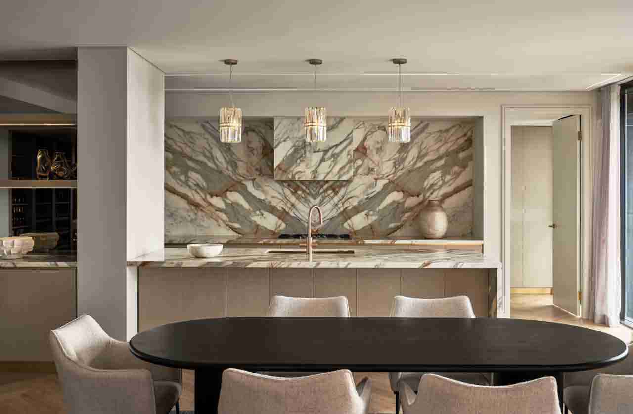 Kitchen photography for Conquest Soho Penthouse luxury property by Bleo